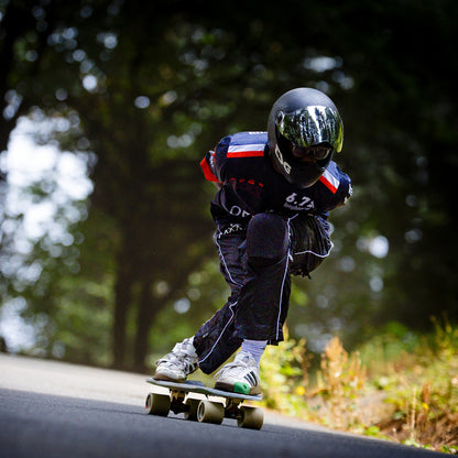 Skate Jersey - Black & Red