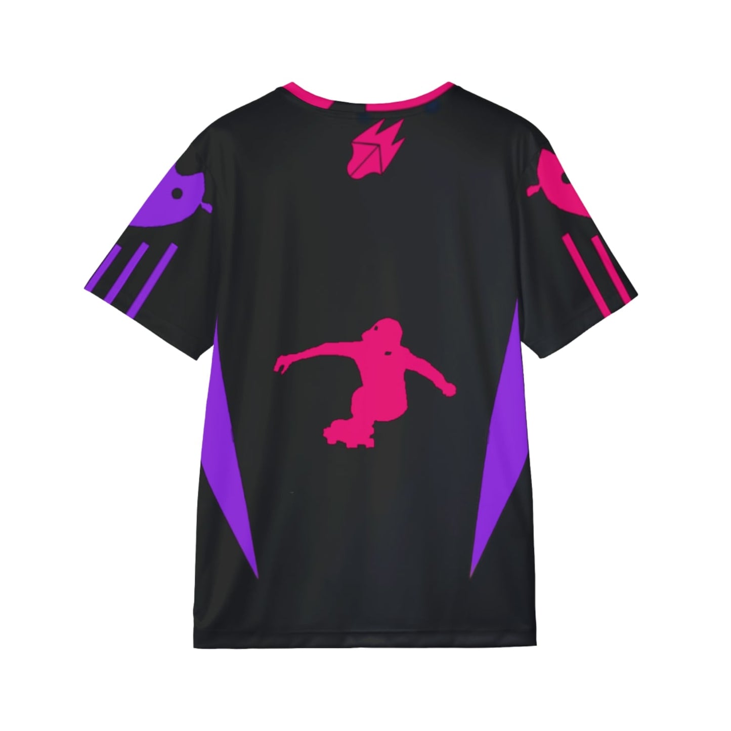 Skate Jersey - Black & Purple